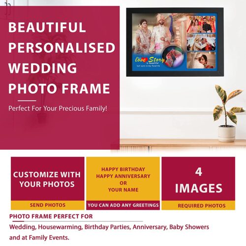 marriage photo frames for wall