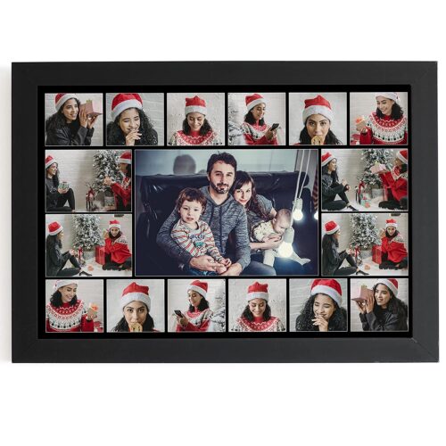 personalised collage photo frame for birthday gift