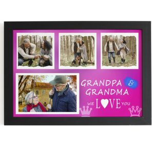 Personalised Customised Anniversary Gift for Grand Parents Special Birthday, Wedding, Marriage Day