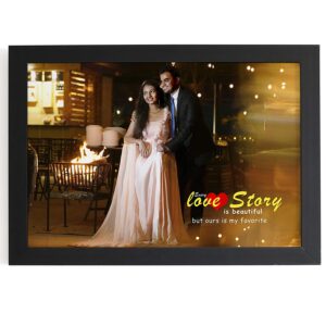 Personalised Photo Frame for Anniversary, Couples, Husband, Wife, Men, Women, Mom, Dad, on Marriage, Wedding & Birthday – 12×18