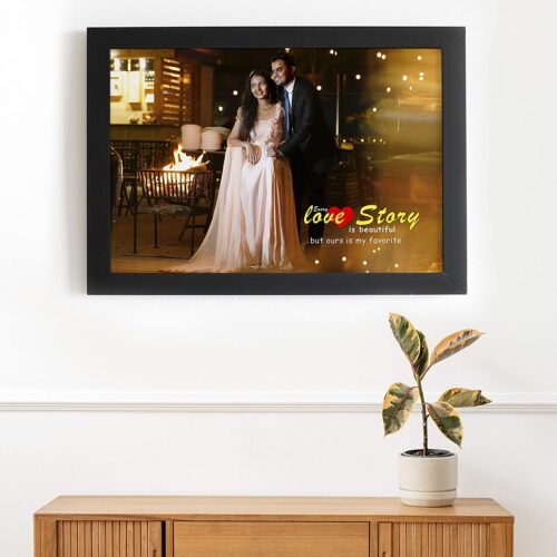 personalised photo frame for wife