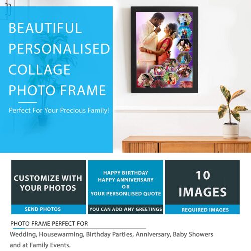 personalized photo frame for husband couples