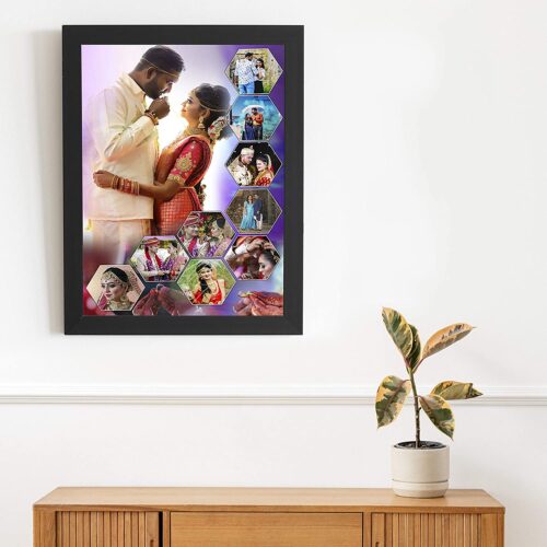 personalized photo frame for wall