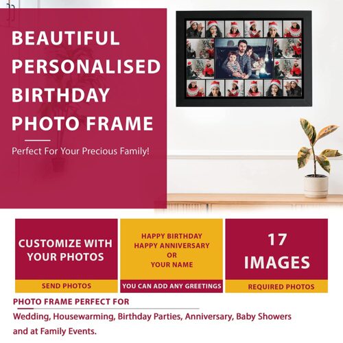 photo frame for birthday gift