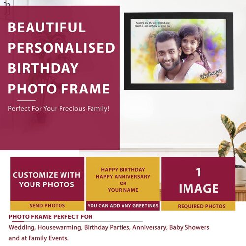 kids father birthday photo frames