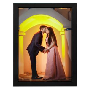 Table Top Photo Frame Gift (5x7inches) for Couples, Anniversary, Husband & Wife