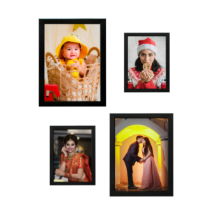 Personalised Mini Photo Frames Set of 4